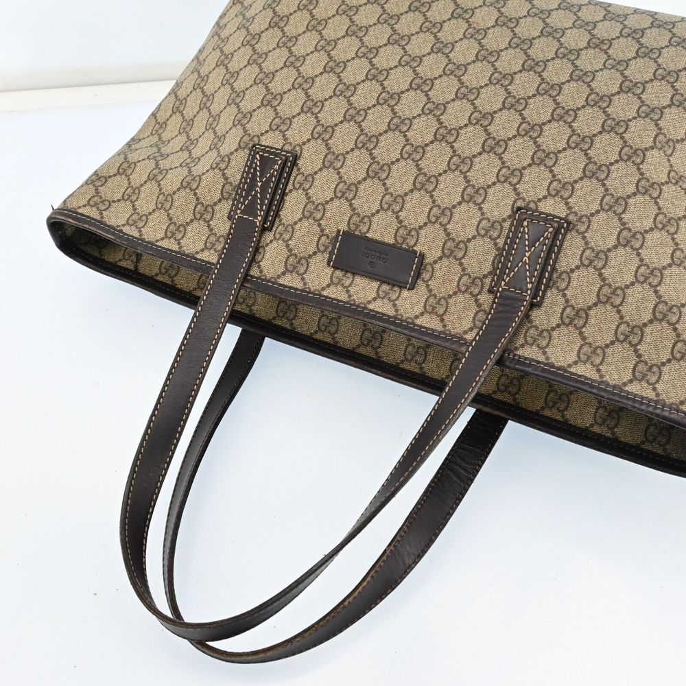 Auth Gucci Shoulder Tote Bag Gg Pvc #102592G24B - Picture 14 of 15